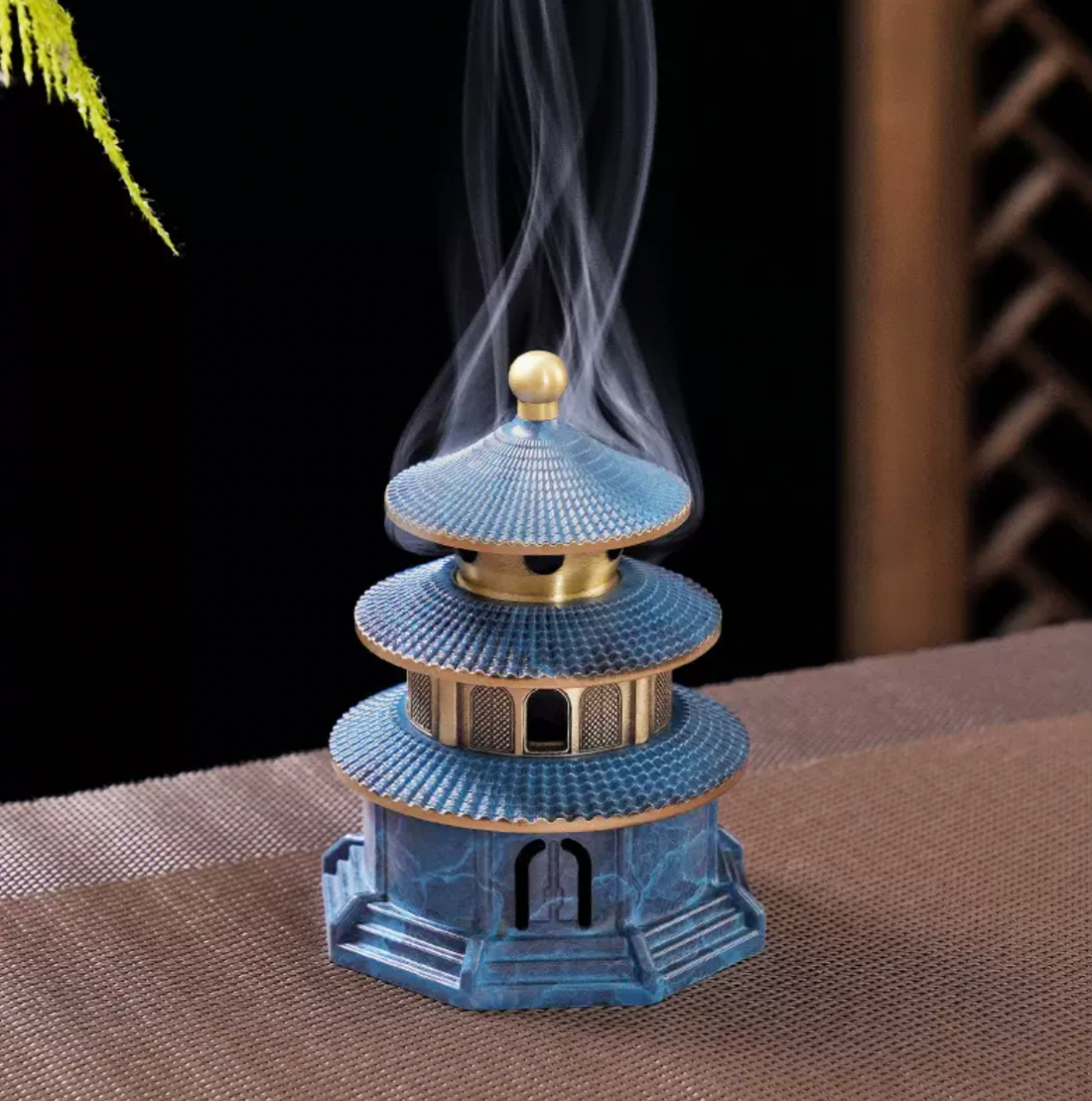 Palace Brass Incense Burner