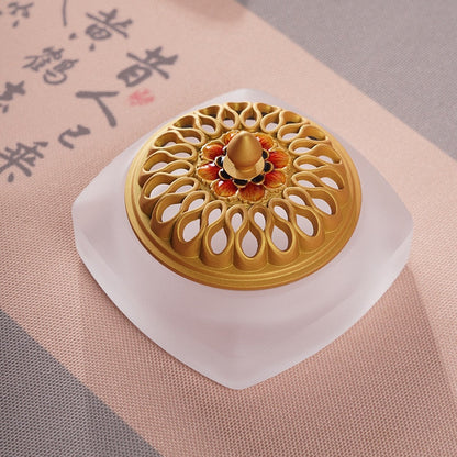 Zen Aura Candy-Colored Lustrous Incense Burner