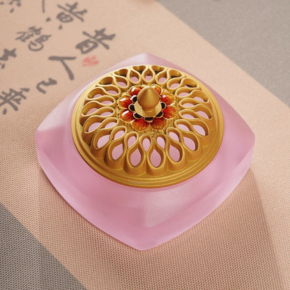 Zen Aura Candy-Colored Lustrous Incense Burner